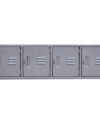 LOCKER DE 4 PUERTAS HORIZONTAL