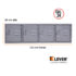 LOCKER HORIZONTAL 4 PUERTAS